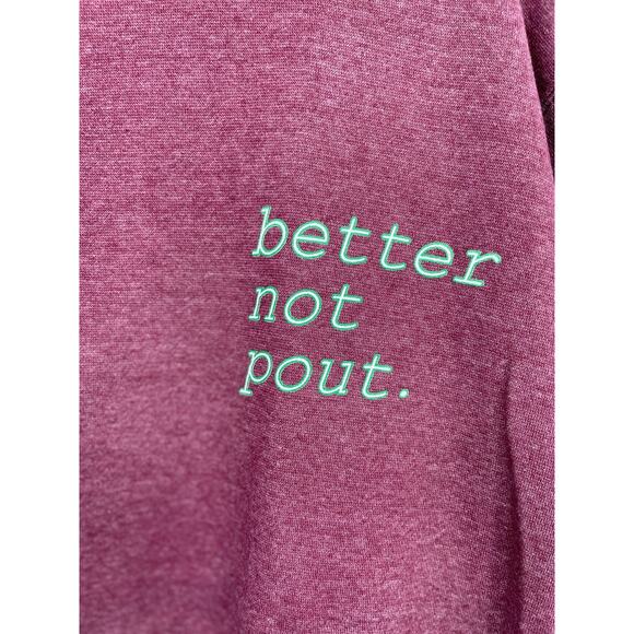 Exist Mens Heather Burgundy Purple Long Sleeve 1/4 Zip Pullover Sweatshirt NEW L - Picture 2 of 11